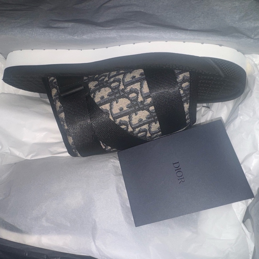 Dior Black and Cream Sandals